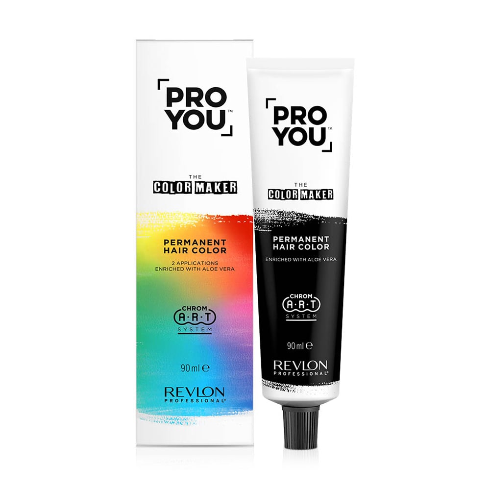 Уцінка! Перманентна фарба для волосся Revlon Professional Pro You The Color Maker 4.3/4G золотисто-коричневий, 90 мл
